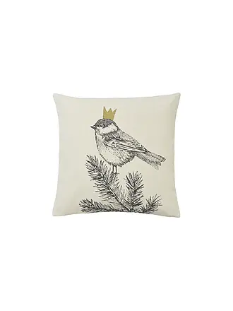 SANDER | Weihnachts Kissenhülle 45x45cm TINY TINO Creme | 